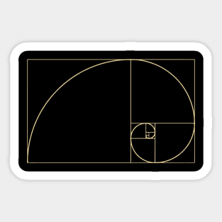 Golden Ratio Sticker